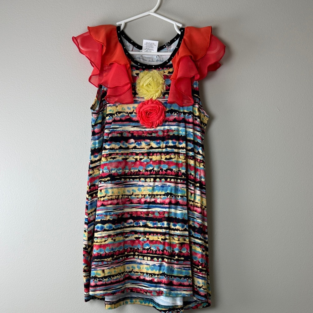 Zaza Couture NWT Girl’s Dress & Capri Leggings Set | Size 6X 🌈✨